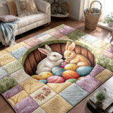 Bunny Egg Garden Area Rug NCU0TD2296