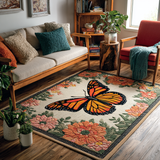 Butterfly Whisper Area Rug NCU0DK11441
