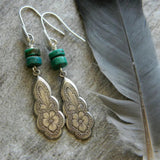 Antique Silver Earrings