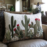 Cactus Quilted Bedding Pillow Case NCU0PT8625