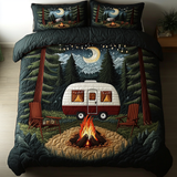 Forest 3-Piece Quilted Bedding Set NCU0VT179