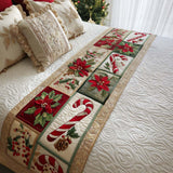 Christmas Quilted Bed Runner NCU0VT252
