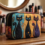 Cat Wonder Quilted Makeup Bag NCU0DK10142