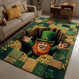 Charming Gold Guardian Area Rug NCU0HH1754
