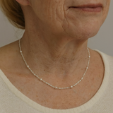 Chic Lustrous Pearl Necklace