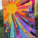 Cheerful Sunshine Quilted Blanket NCU0VL673