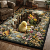 Chick Egg Spring Area Rug NCU0TD2298