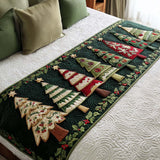 Christmas Quilted Bed Runner NCU0VT252