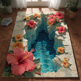 Coastal Bloom Area Rug NCU0DV9258