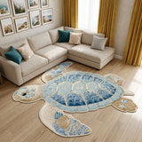 Coastal Drift Custom Shape Area Rug NCU0DK12297