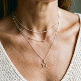 Retro Star Pendant Necklace