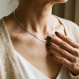 Elegant Silver Pendant Necklace