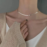 Elegant Silver Pendant Necklace