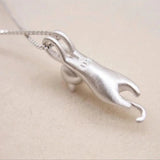 Playful Sterling Silver Necklace