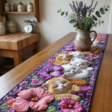 Cozy Catnap Quilted Table Runner NCU0NT9190