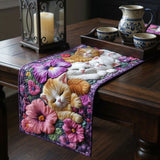 Cozy Catnap Quilted Table Runner NCU0NT9190
