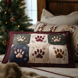Cozy Paws Quilted Bedding Pillow Case NCU0DV8939