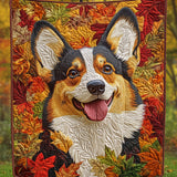 Cozy Corgi Quilted Blanket NCU0PT798