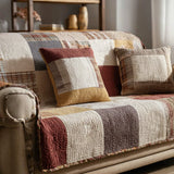 Cozy Patchwork Quilted Sofa Cover NCU0NT11984