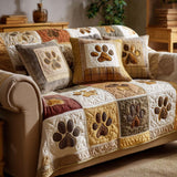 Cozy Paw Quilted Sofa Cover NCU0NT11722