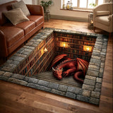 Crimson Dragon Area Rug NCU0TV1723