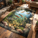 Crystal Trout Area Rug NCU0TV1850