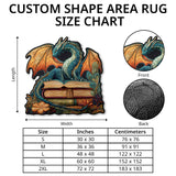 Ocean Octopus Custom Shape Area Rug NCU0TD2634