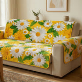 Daisy Charm Quilted Sofa Cover NCU0TD2509