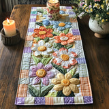 Flower Quilted Table Runner NCU0VT143