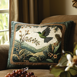 Dancing Feathers Quilted Bedding Pillow Case NCU0DV5709