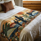 Cactus Quilted Bed Runner NCU0VT224