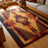 Desert Sunburst Area Rug NCU0VL3248
