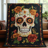 Dia De Los Muertos Quilted Blanket NCU0DV473