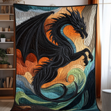Dragon Spirit Quilted Blanket NCU0DV529