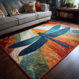 Dragonfly Duffle Area Rug NCU0DK11984