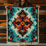 Echoes of the Ancestors Woven Sofa Blanket NCU0PT4888