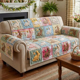 Egg Meadow Quilted Sofa Cover NCU0DV9426