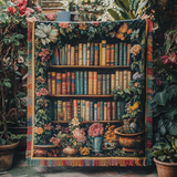Enchanted Library Woven Sofa Blanket NCU0DV3873