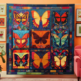 Enchanted Wings Art Quilt Hanging NCU0DV790