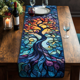 Ethereal Tree of Colors Quilted Table Runner NCU0DV2210