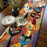 Feline Frolic Quilted Table Runner NCU0NT9191