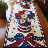 Floral Freedom Quilted Table Runner NCU0PT3390