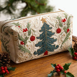 Forest Noel Quilted Makeup Bag NCU0PT9189
