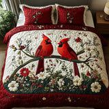Cardinal 3-Piece Quilted Bedding Set NCU0VT198