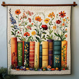 Garden Of Books Art Quilt Hanging NCU0NT1133