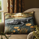 Gator Swamp Quilted Bedding Pillow Case NCU0DV5576