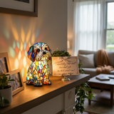 Shih Tzu Lamp in a Sitting Pose