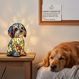 Shih Tzu Lamp in a Sitting Pose