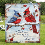 God Has You In His Arms Art Quilt Hanging NCU0TL1053