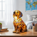 Golden Retriever Lamp